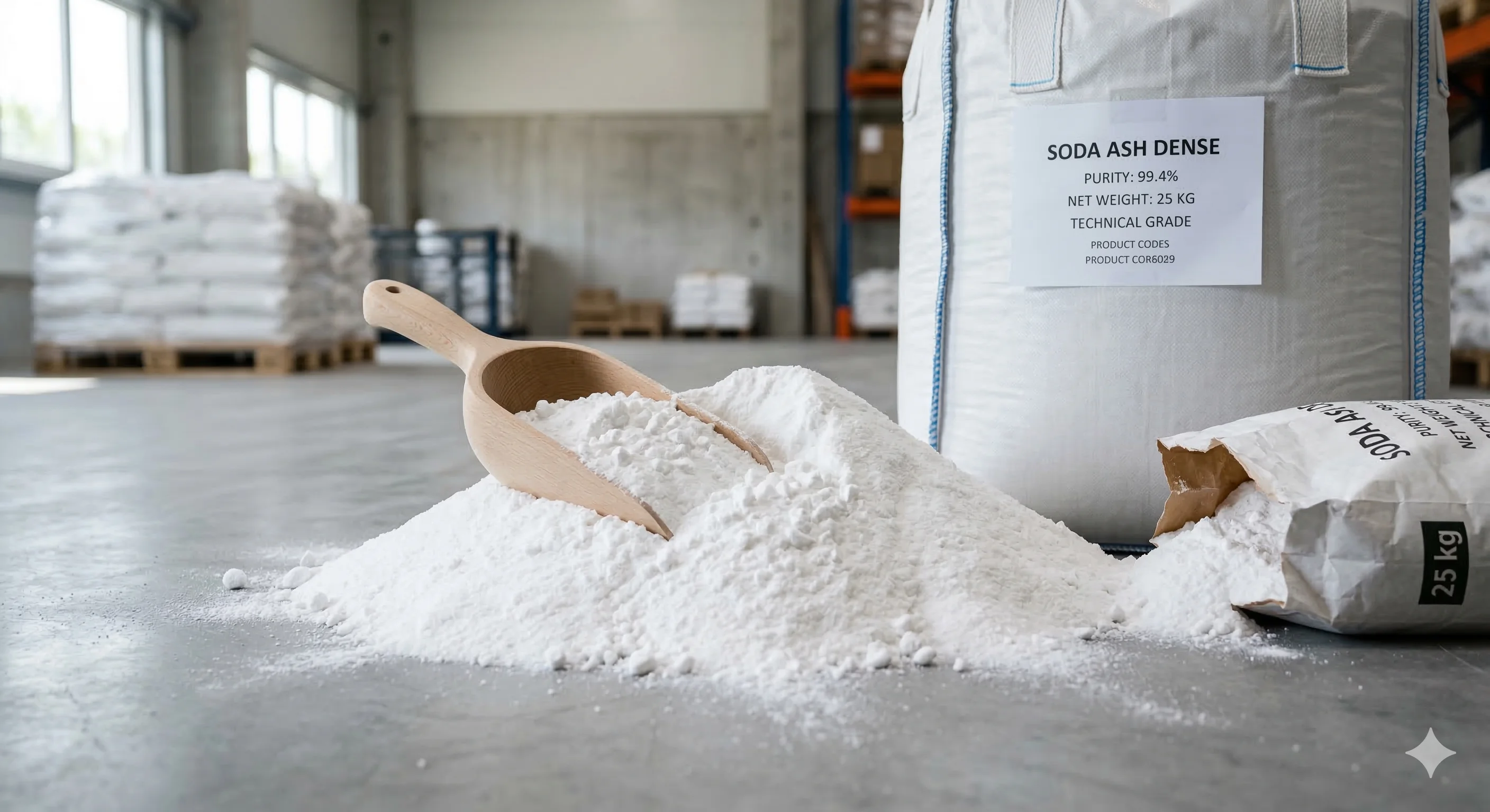 Сода кальцинированная 99.4% (УЗБ РФ)